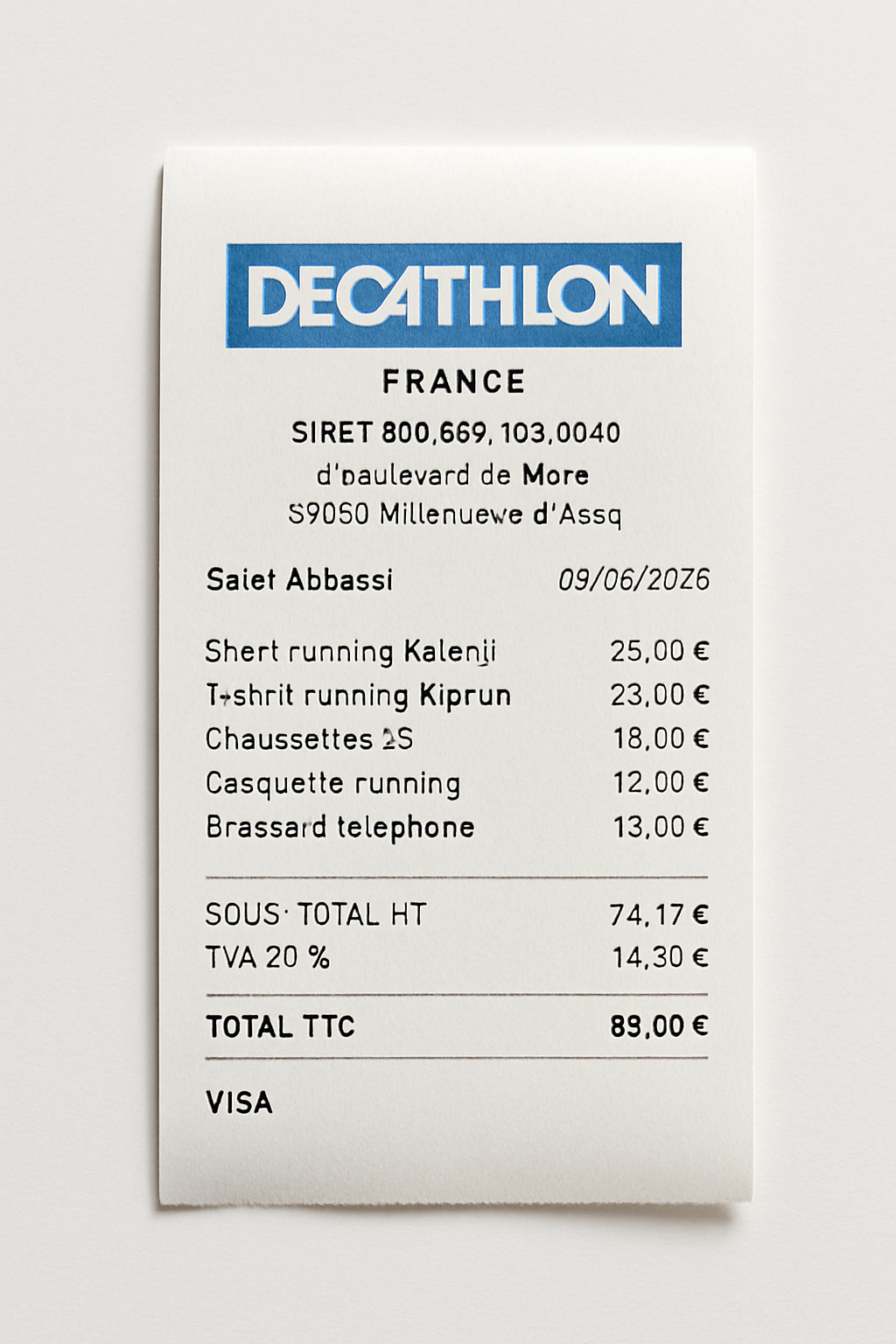 Decathlon fake preview